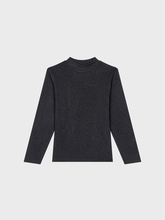 Picture of ND10257 KIDS LONGSLEEVE SEMI THERMAL COTTON TURTLENECK